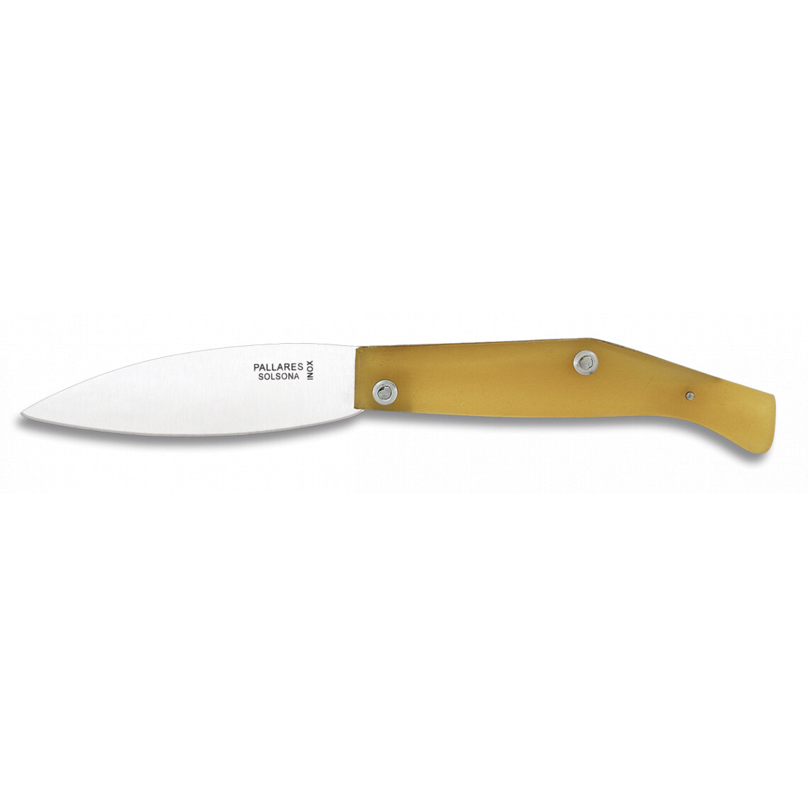 Nůž zavírací Pallarés Nº2 Stainless Penknife - žlutý