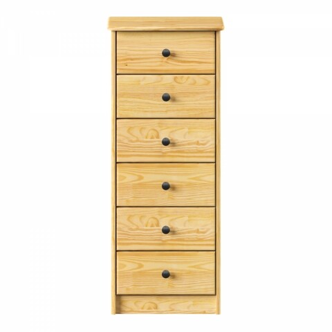 Komoda 3K - 6 zásuvek, kovové úchytky 3K Idea