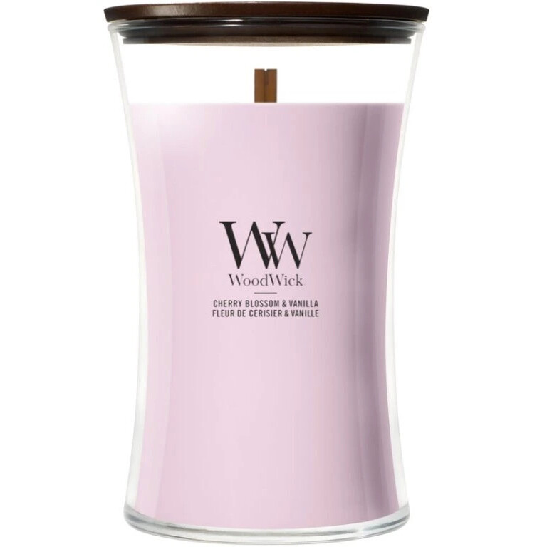 WoodWick Vonná svíčka váza velká Cherry Blossom & Vanilla 609,5 g