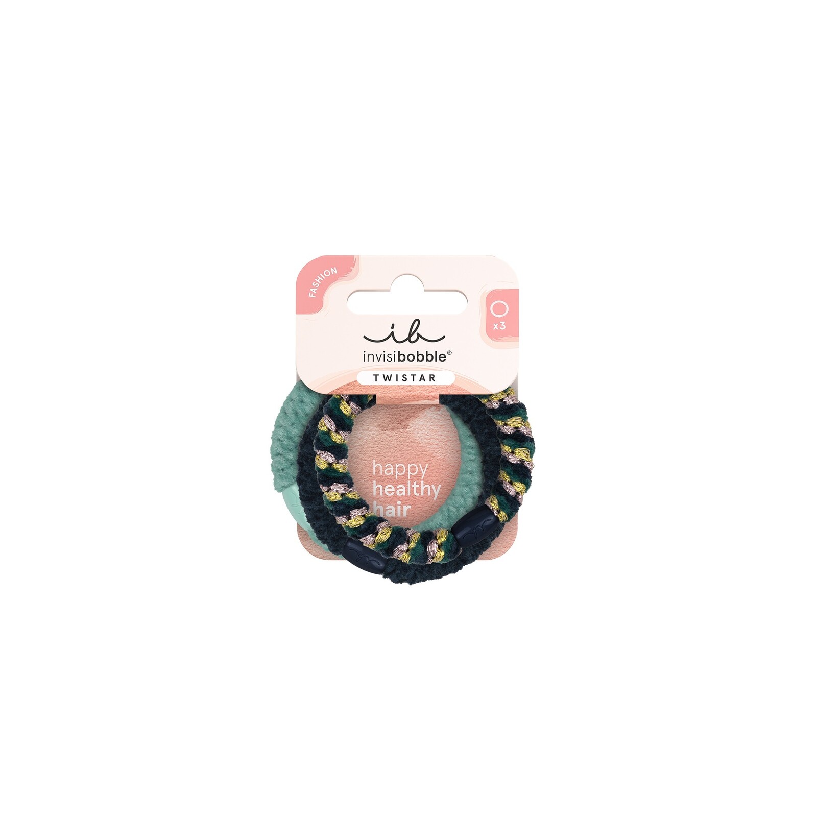 Invisibobble Gumička do vlasů Twistar Blue Balance 3 ks