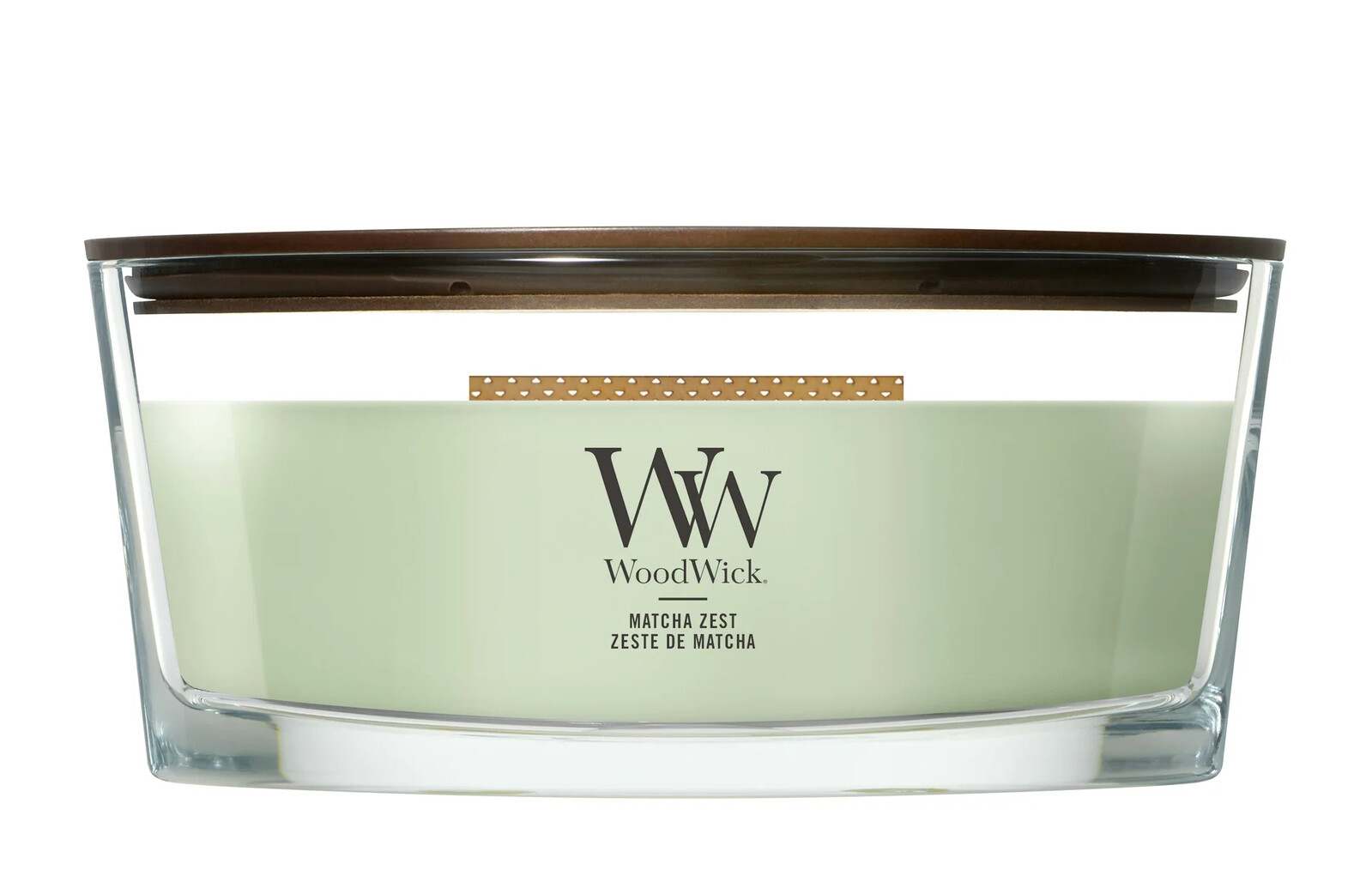 WoodWick Vonná svíčka loď Matcha Zest 453,6 g
