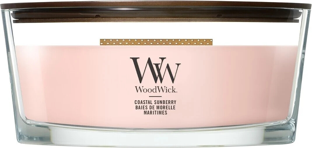 WoodWick Vonná svíčka loď Coastal Sunberry 453,6 g