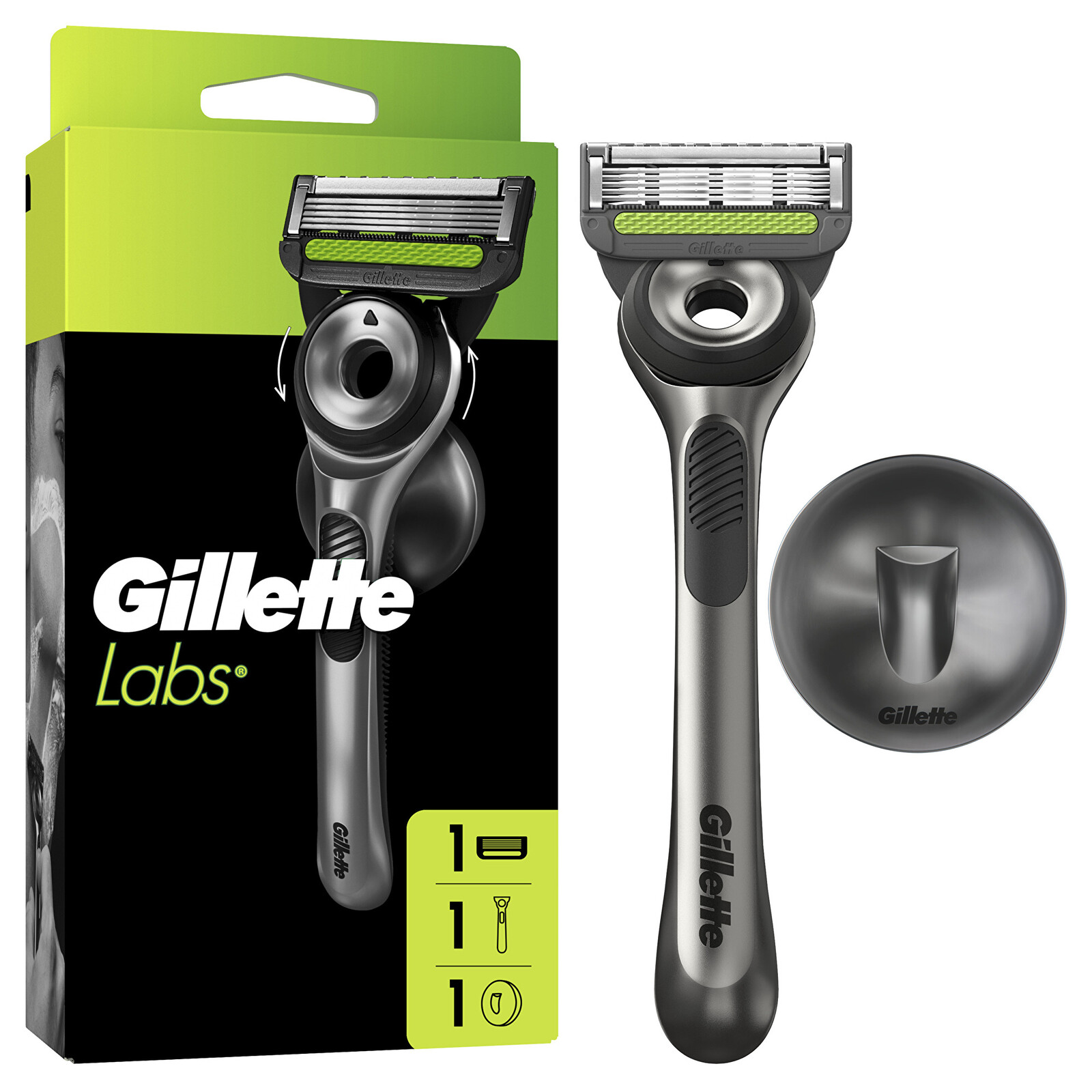 Gillette Holicí strojek Labs + 1 hlavice