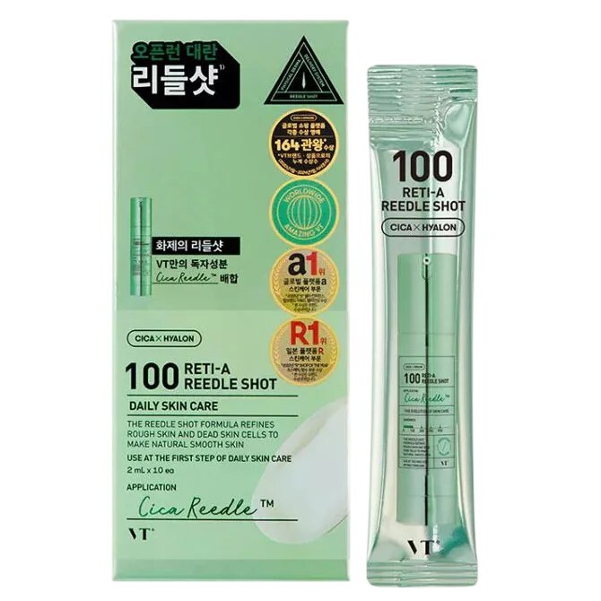 VT Cosmetics Dárková sada Reti-A Reedle Shot 100 Serum 10 x 2 ml