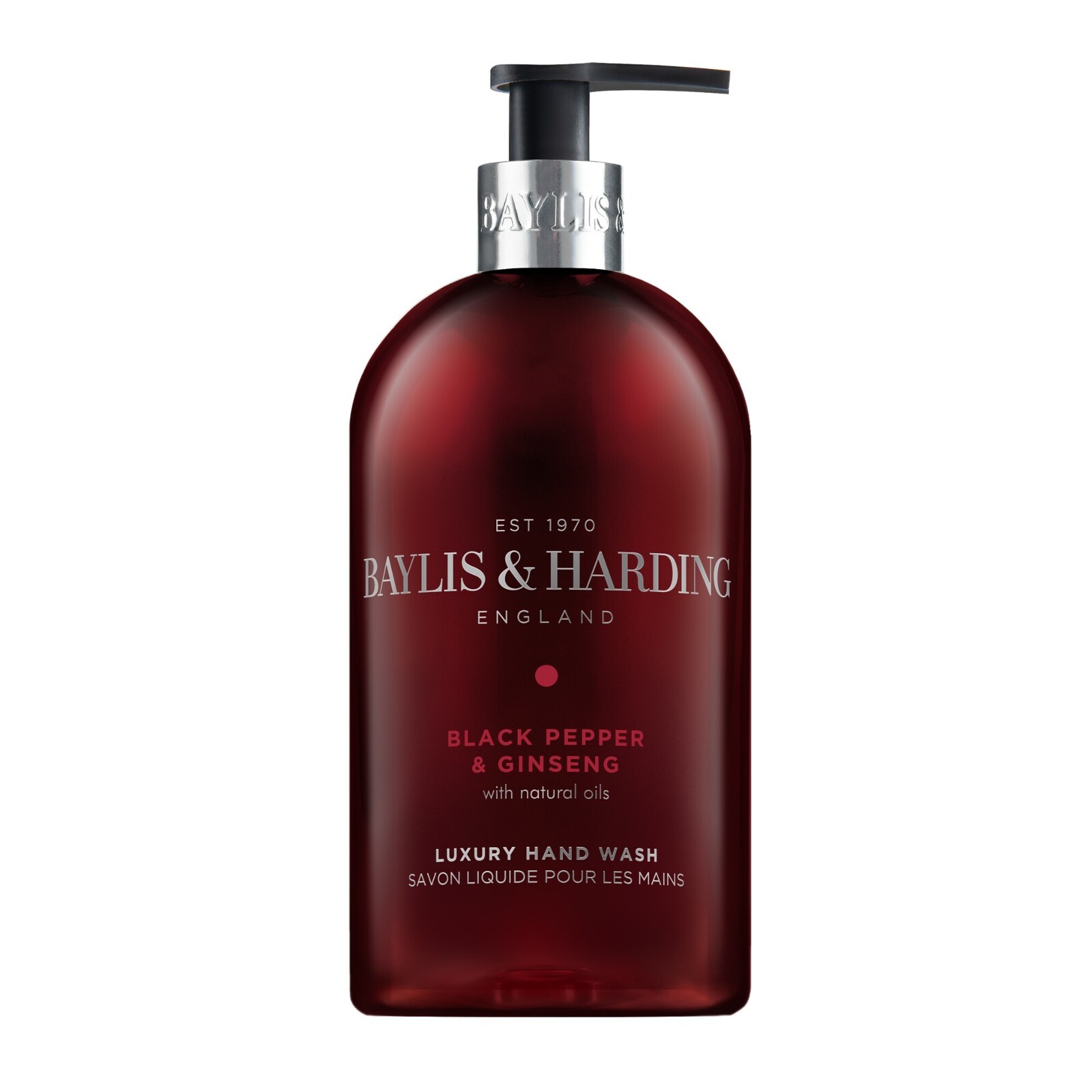 Baylis & Harding Tekuté mýdlo na ruce Černý pepř a Ženšen Hand Wash 500 ml