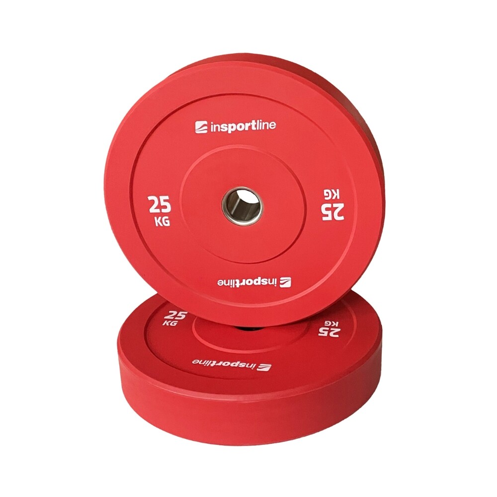 inSPORTline Bumper Plate Go 25 kg