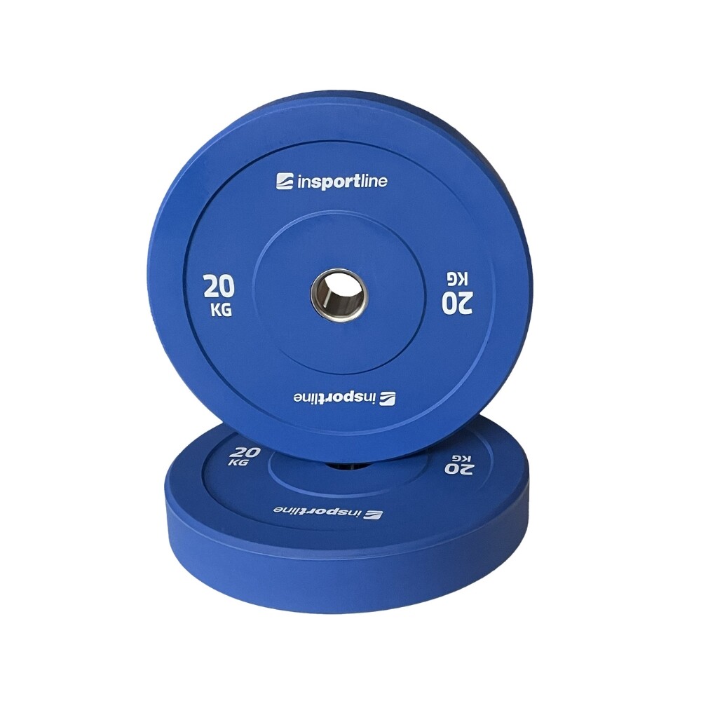 inSPORTline Bumper Plate Go 20 kg