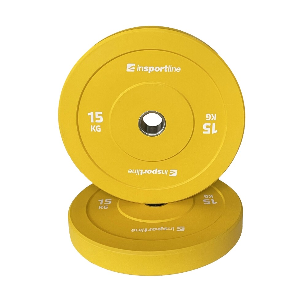 inSPORTline Bumper Plate Go 15 kg