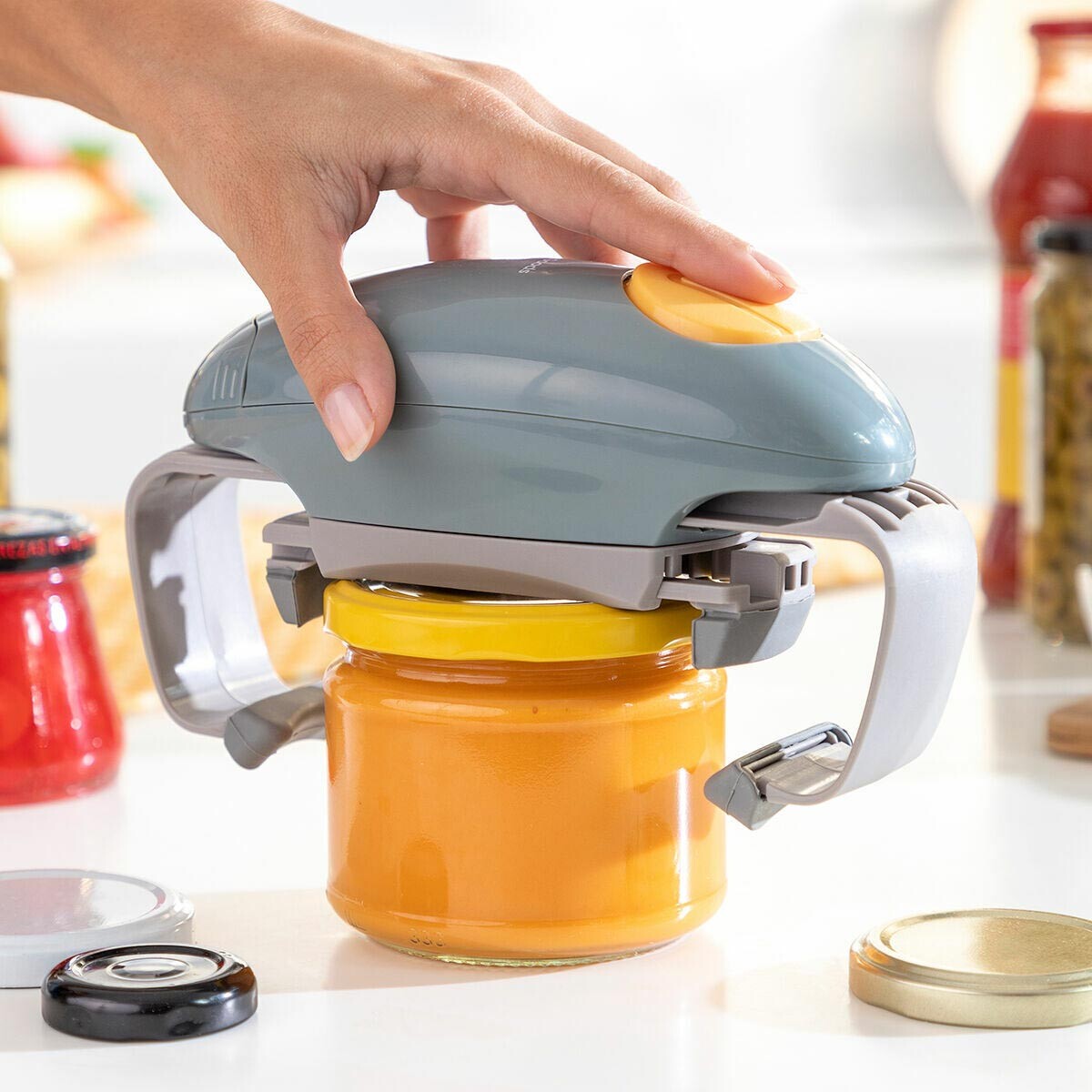 InnovaGoods Elektrický otvírák na sklenice Lloucan