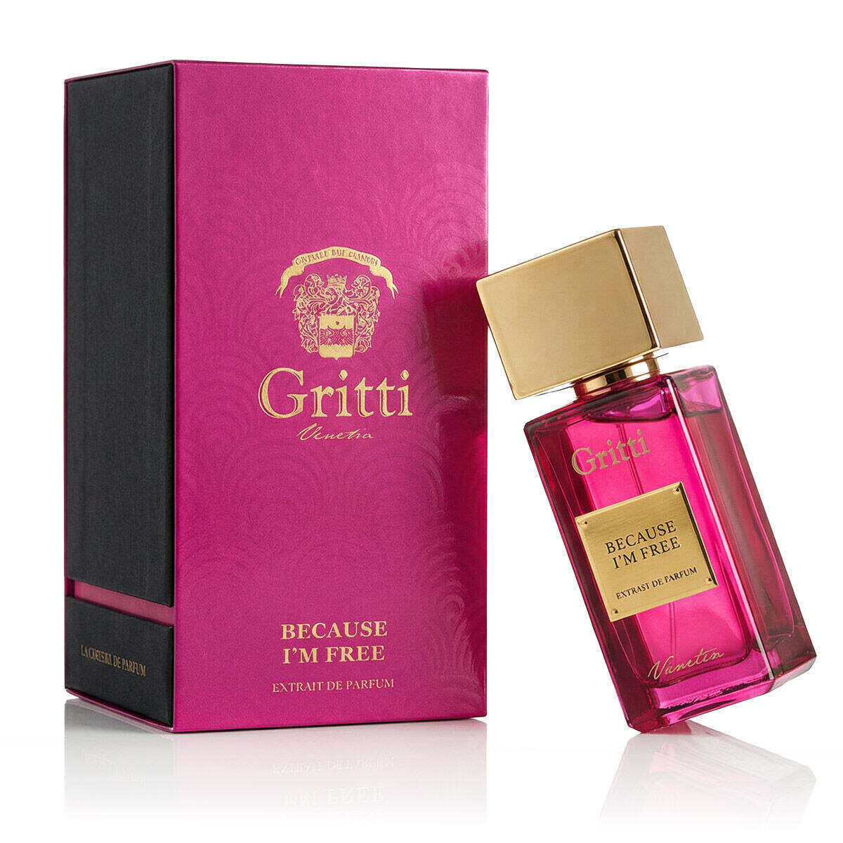 Gritti Because I'm Free 100 ml parfémový extrakt unisex