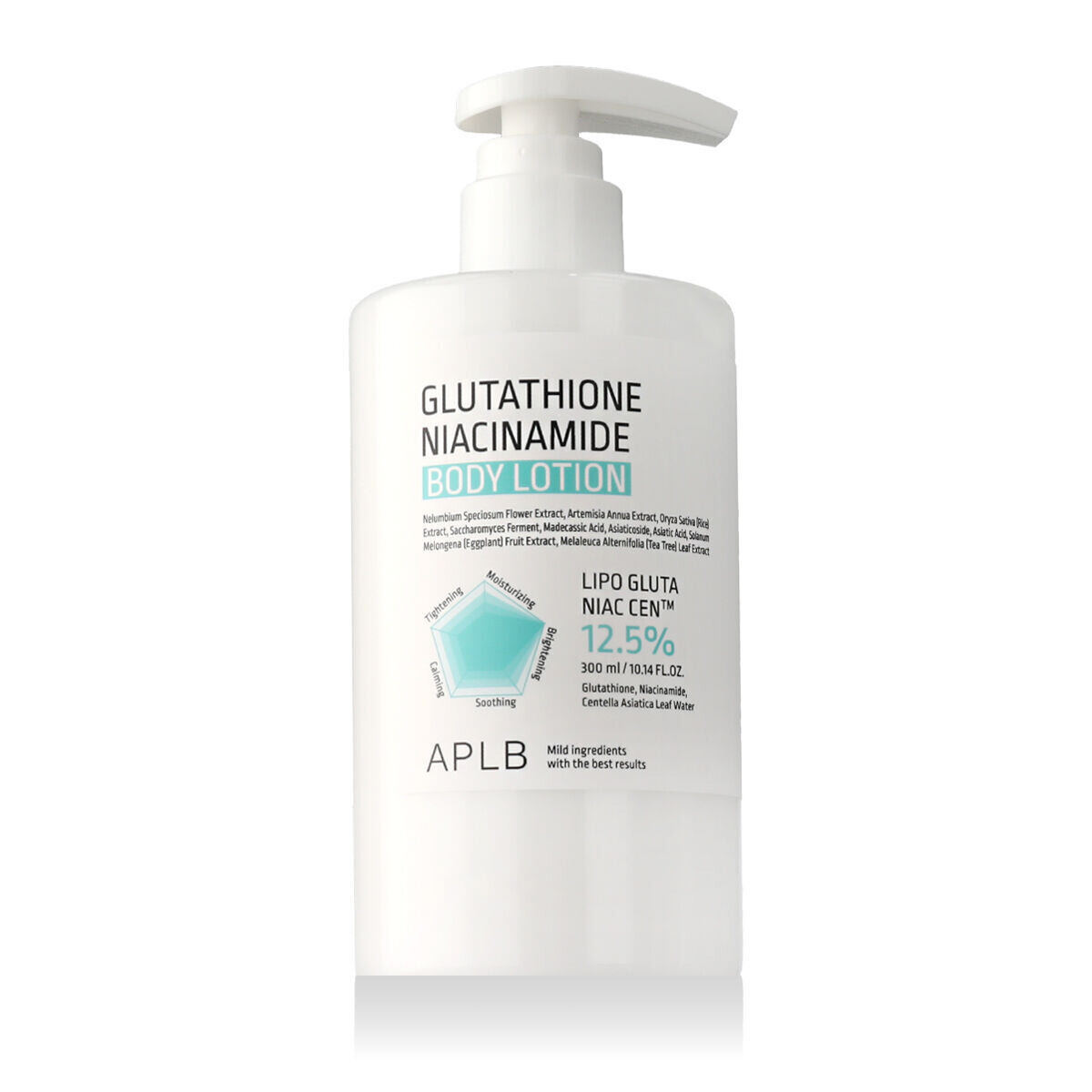 APLB Glutathione Niacinamide Body Lotion hydratační tělové mléko 300 ml unisex