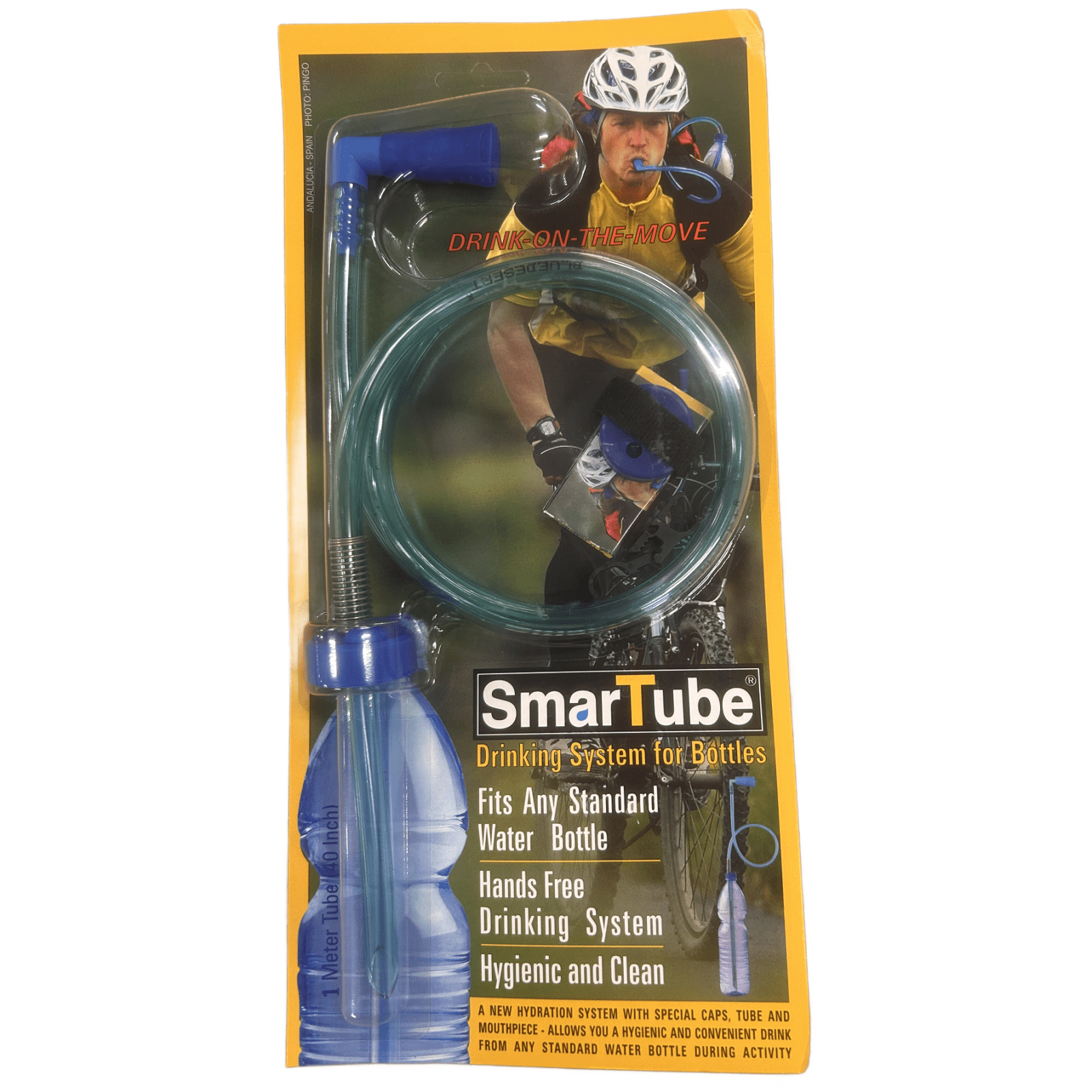 Adaptér na láhev SmarTube Drinking System Barva: modrá