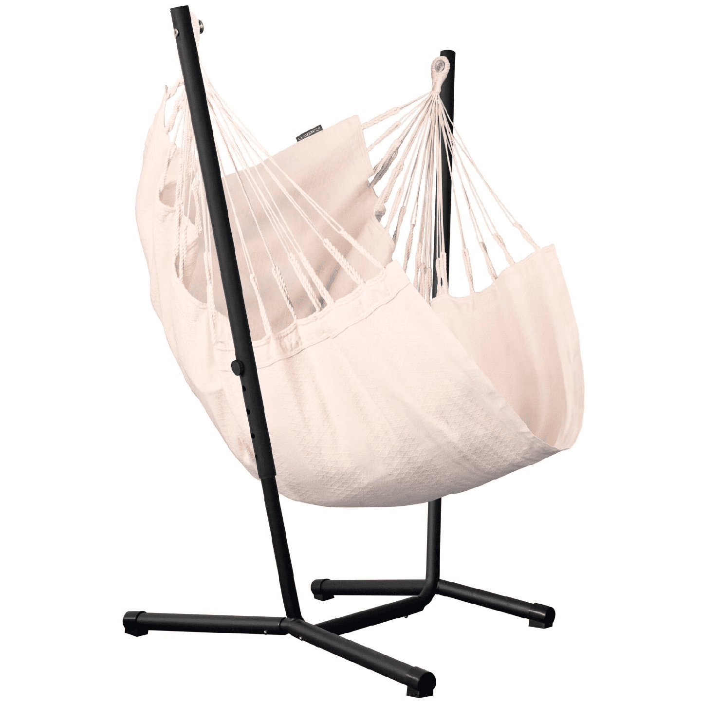 Houpací sedačka se stojanem La Siesta Fiji set Organic Comfort Barva: béžová