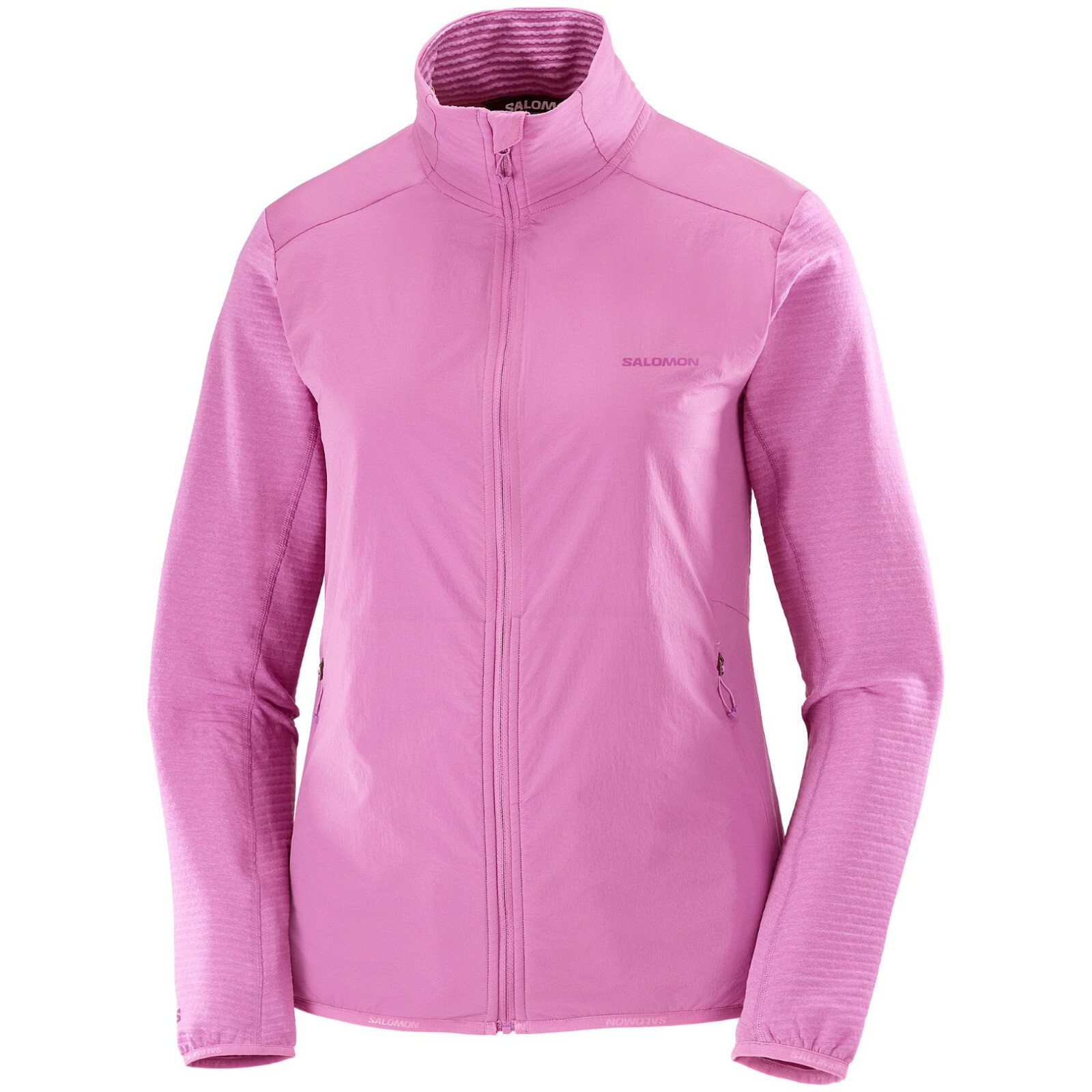 Dámská bunda Salomon Essential Lightwarm Hybrid Velikost: S / Barva: růžová