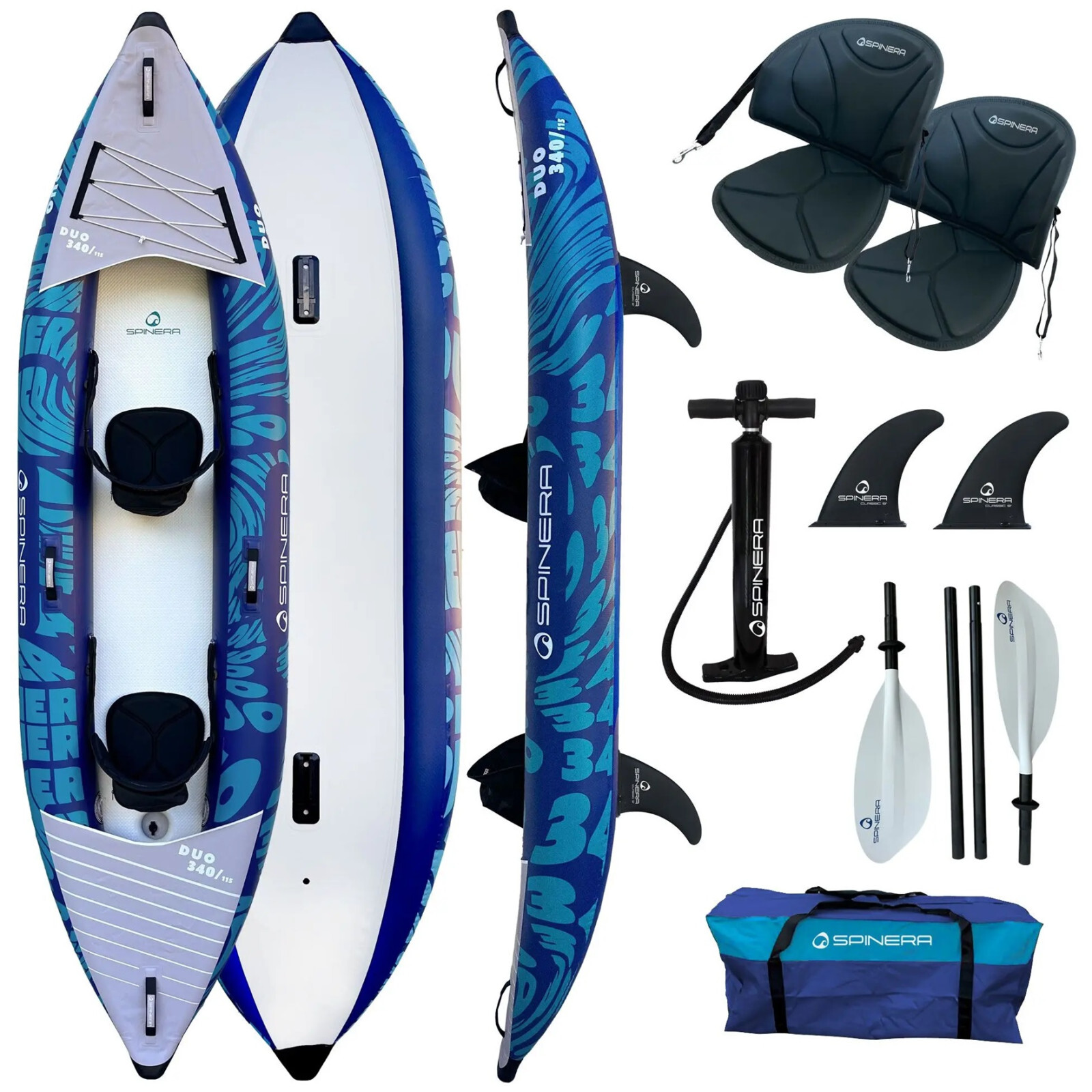 Paddleboard Spinera Duo 340 / 115 Barva: modrá
