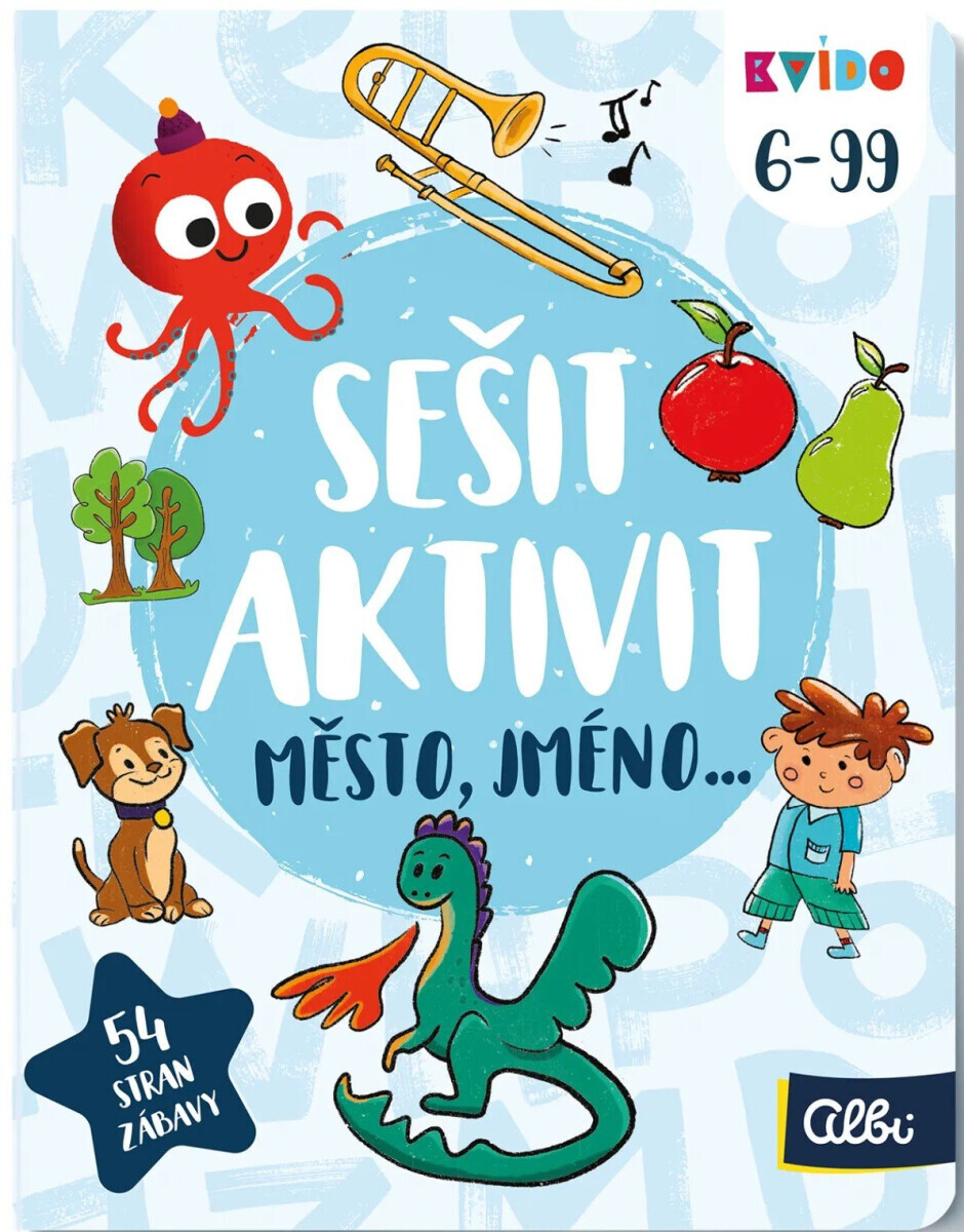Kvído - Sešit aktivit - Město, jméno
