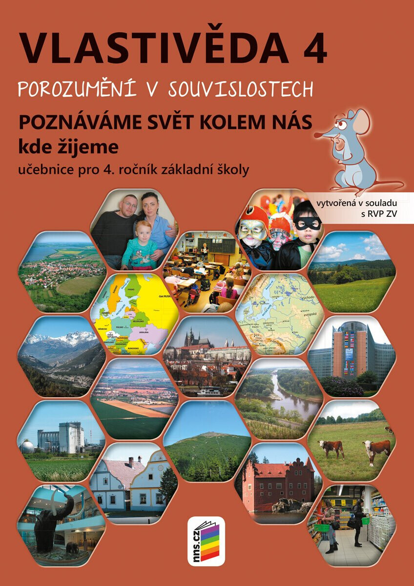Vlastivěda 4 – Poznáváme svět kolem nás – Kde žijeme, učebnice (4-96)