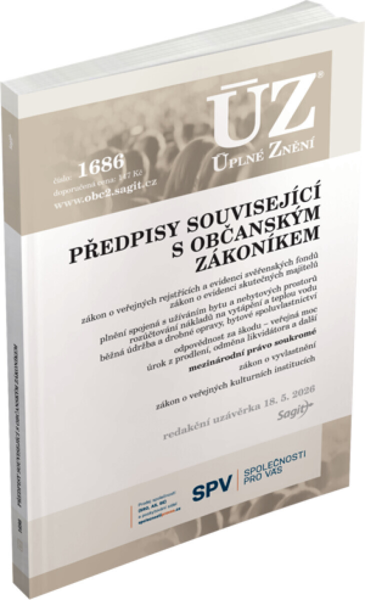 ÚZ 1686 Předpisy související s NOZ