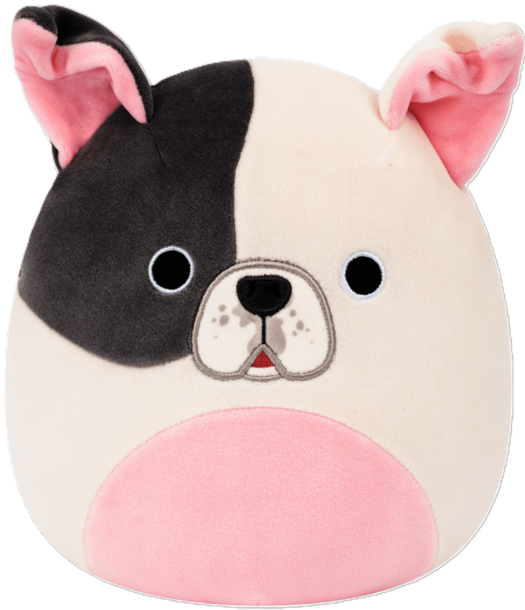 SQUISHMALLOWS Krémový pitbull - Sir Fred