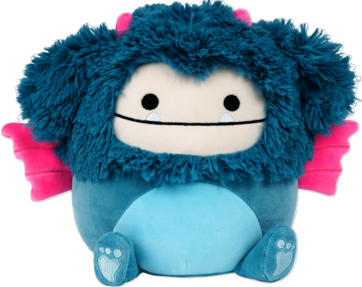 SQUISHMALLOWS Tyrkysový Bigfoot s křídly - TBD
