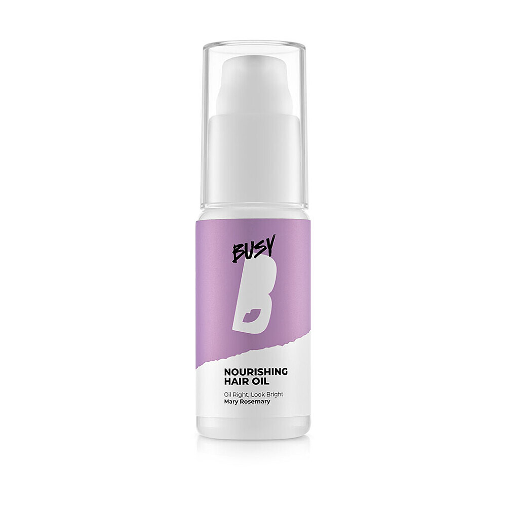 ANGRY BEARDS BusyB Vyživující olej na vlasy Mary Rosemary 50 ml