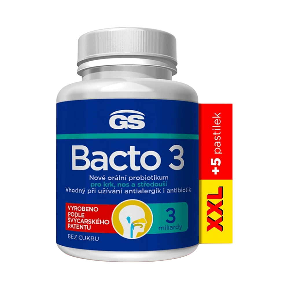 GS Bacto 3 XXL 20+50 pastilek