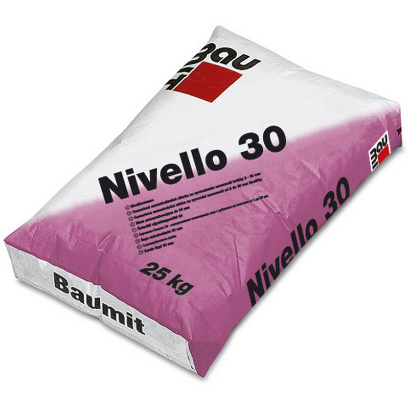 Hmota samonivelační Baumit Nivello 30 25 kg