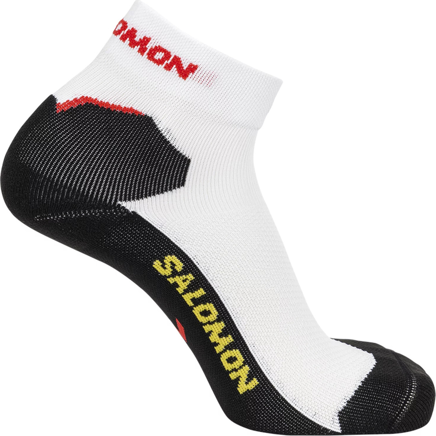 Bílo-černé sportovní ponožky Salomon Speedcross Ankle Socks C19730 Velikost: 36-38