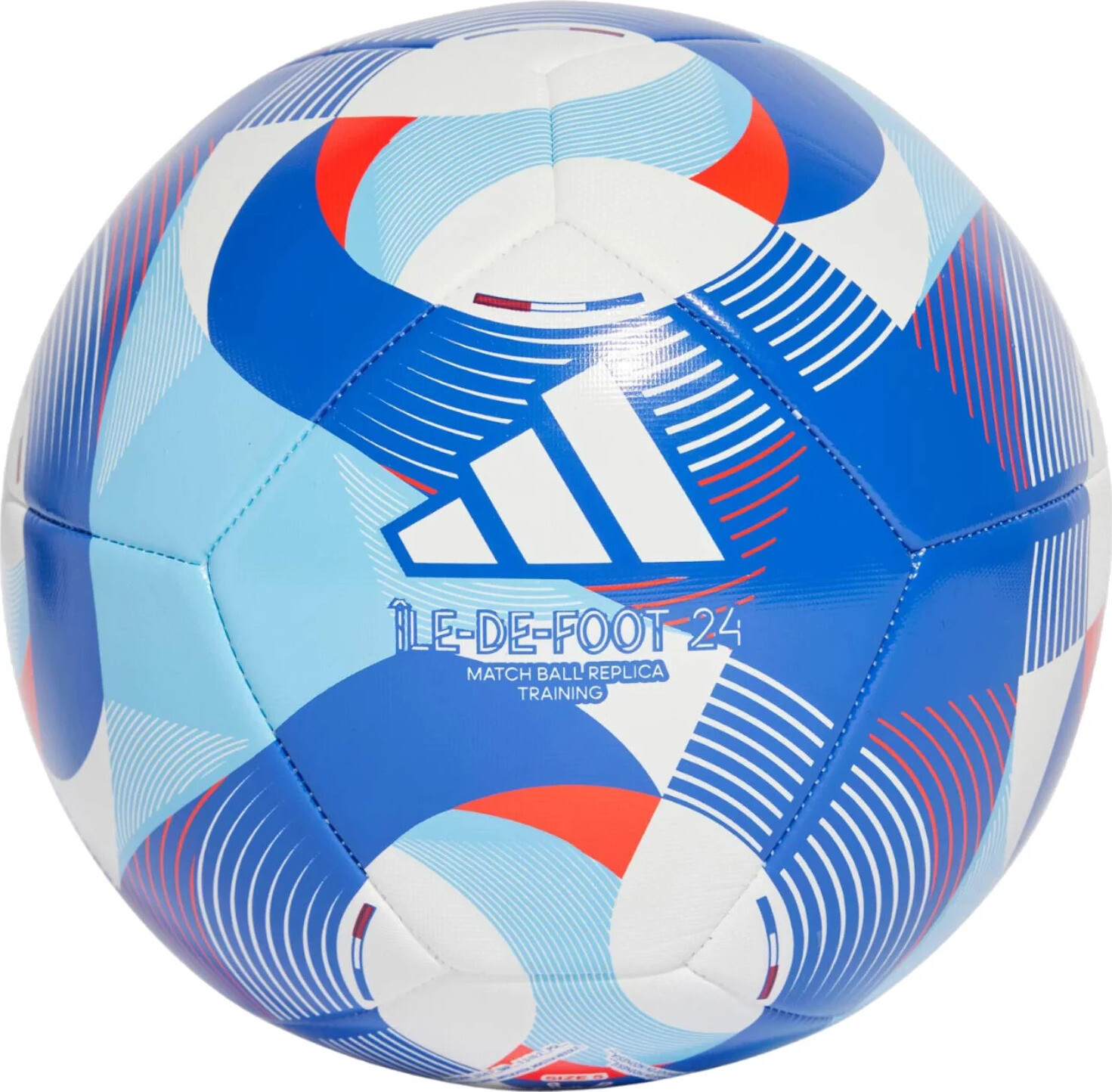 Fotbalový míč adidas Ile-De-Foot 24 Olympics Training Ball IW6330 Velikost: 3