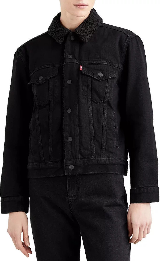 Černá dámská džínová bunda Levi's Trucker Jacket 361370015 Velikost: XL