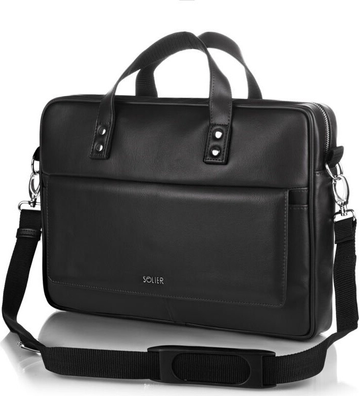 SOLIER černá Taška přes rameno (S32 BLACK MAT) Velikost: ONE SIZE