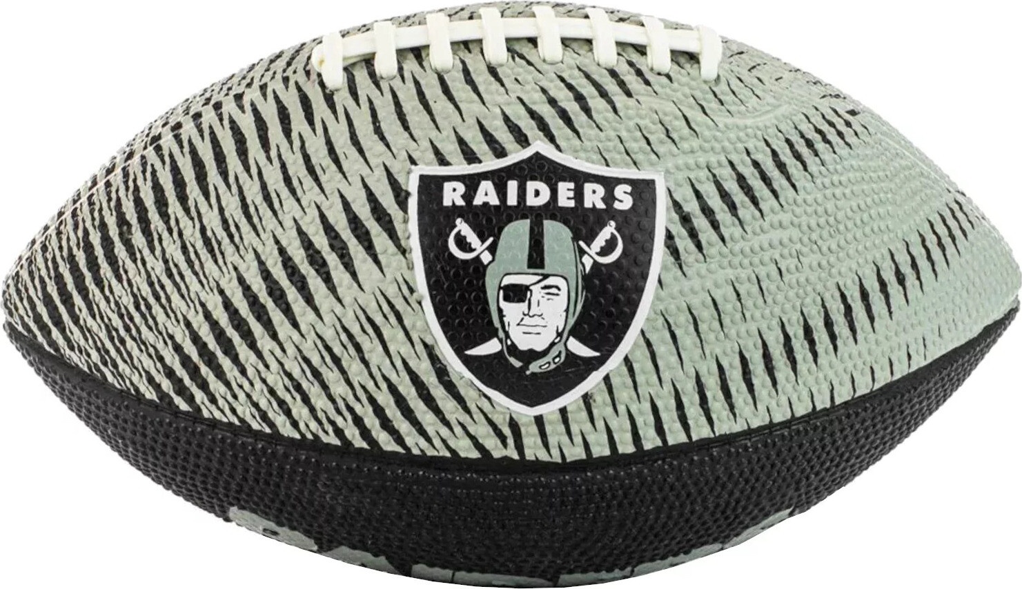 Fotbalový míč Wilson NFL Team Tailgate Las Vegas Raiders Jr Ball WF4010017XBJR Velikost: 7