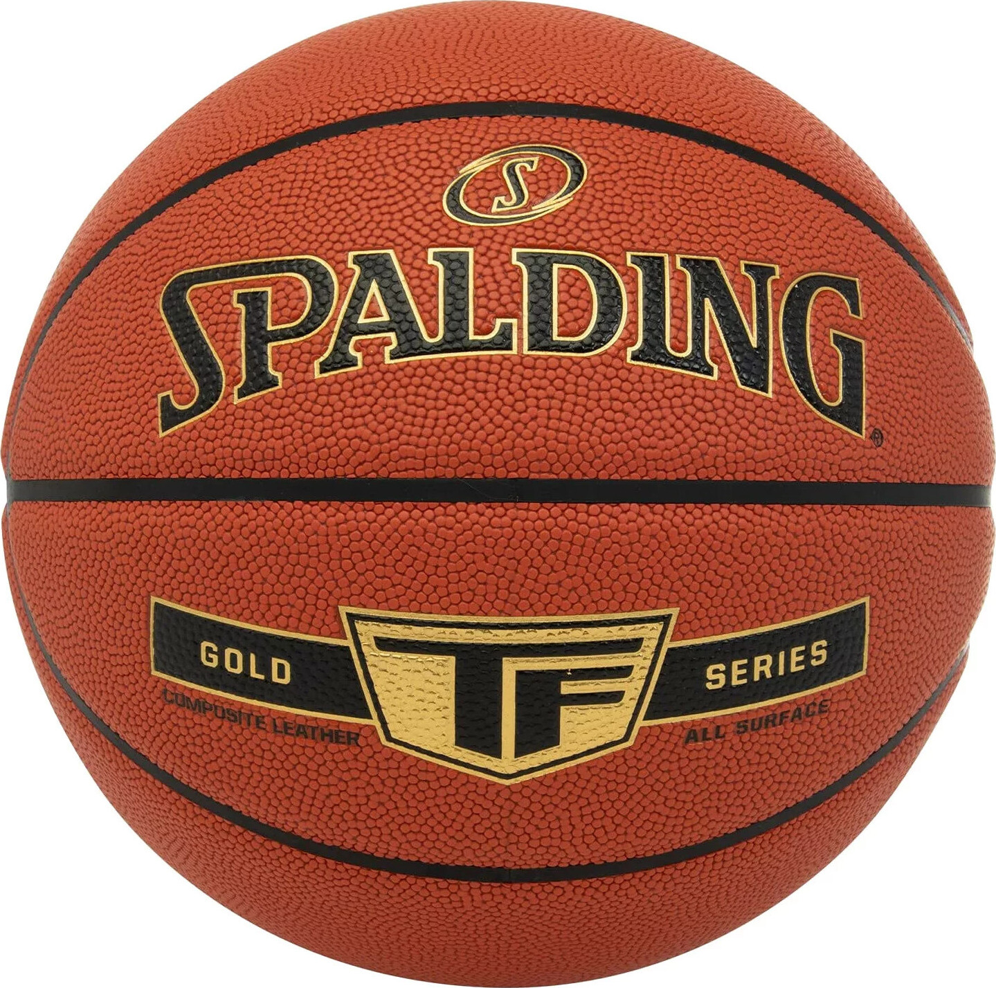 Hnědý míč Spalding Grip Control TF Ball 76857Z Velikost: 7