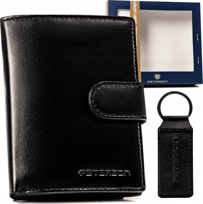 Peterson pánská sada peněženky a klíčenky I053 PTN SET-M-1542L-KCS Velikost: ONE SIZE