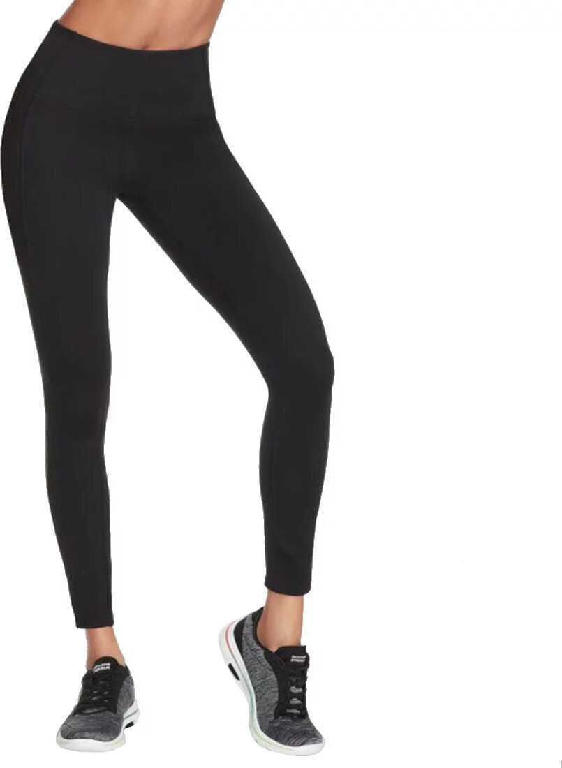 Černé dámské legíny Skechers Go Walk High Waisted Legging W03LG30B-BLK Velikost: L