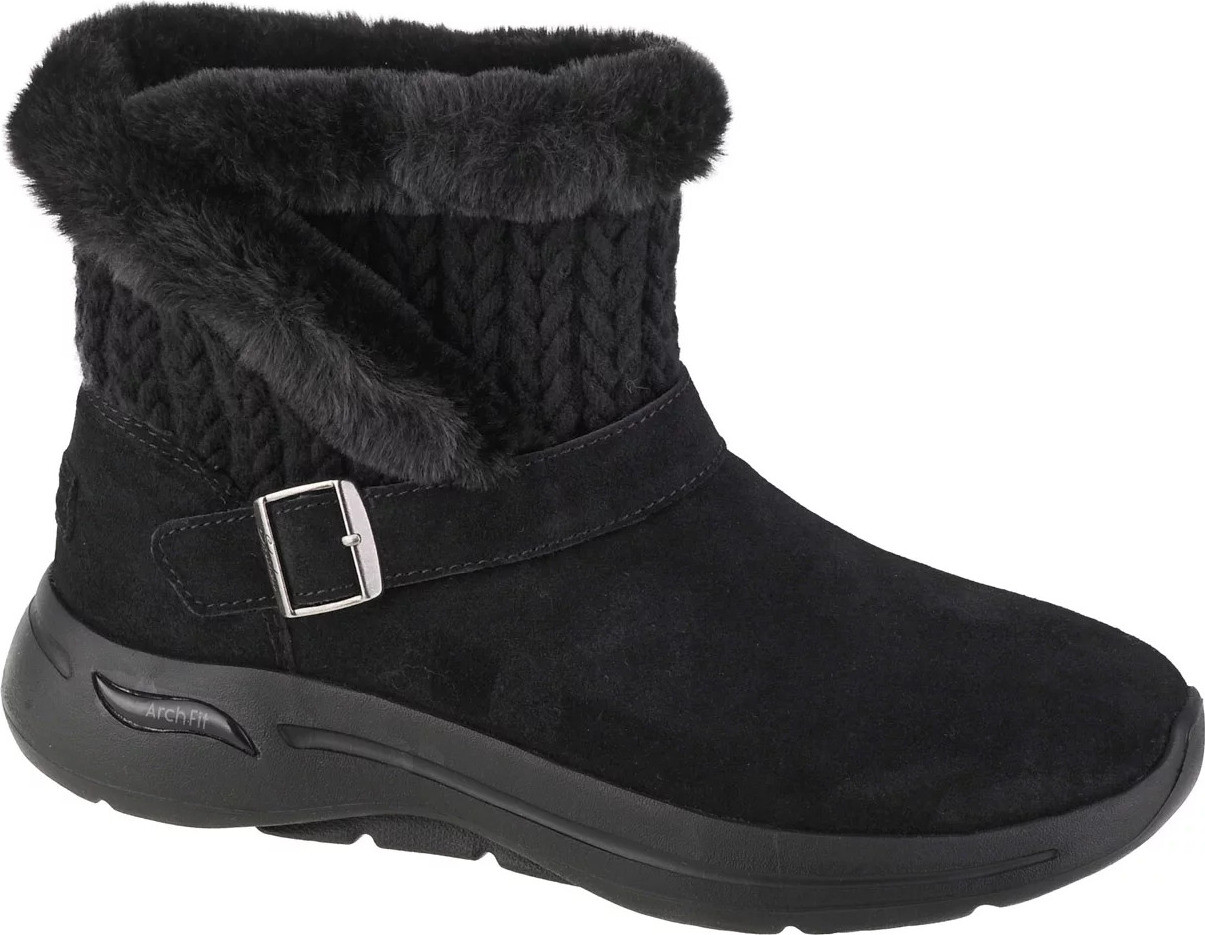 Černé dámské boty Skechers Go Walk Arch Fit - True Embrace 144422-BBK Velikost: 37