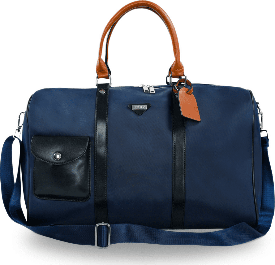 Stylová a funkční tmavě modrá cestovní taška FB49 BARRLEY DARK BLUE 805 Velikost: ONE SIZE
