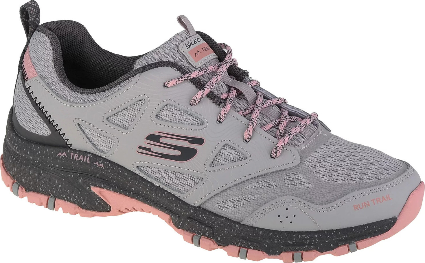 Šedé dámské trekingové boty Skechers Hillcrest - Pure Escapade 149821-GYPK Velikost: 36