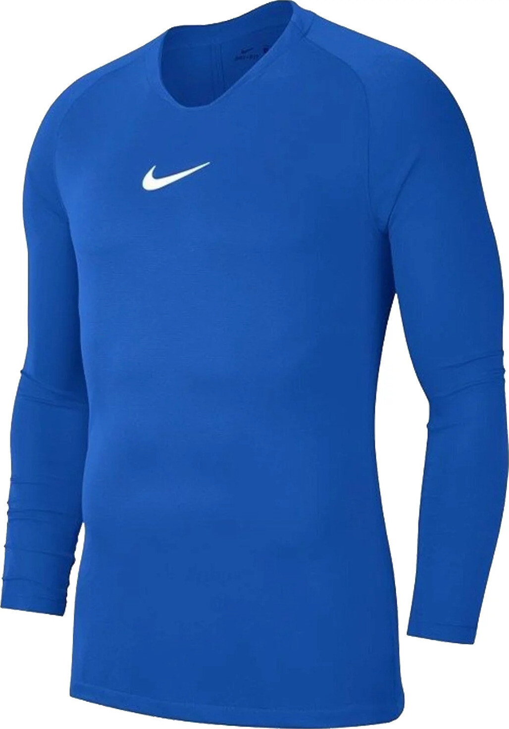 Modré pánské tričko Nike Dry Park First Layer Longsleeve Velikost: S