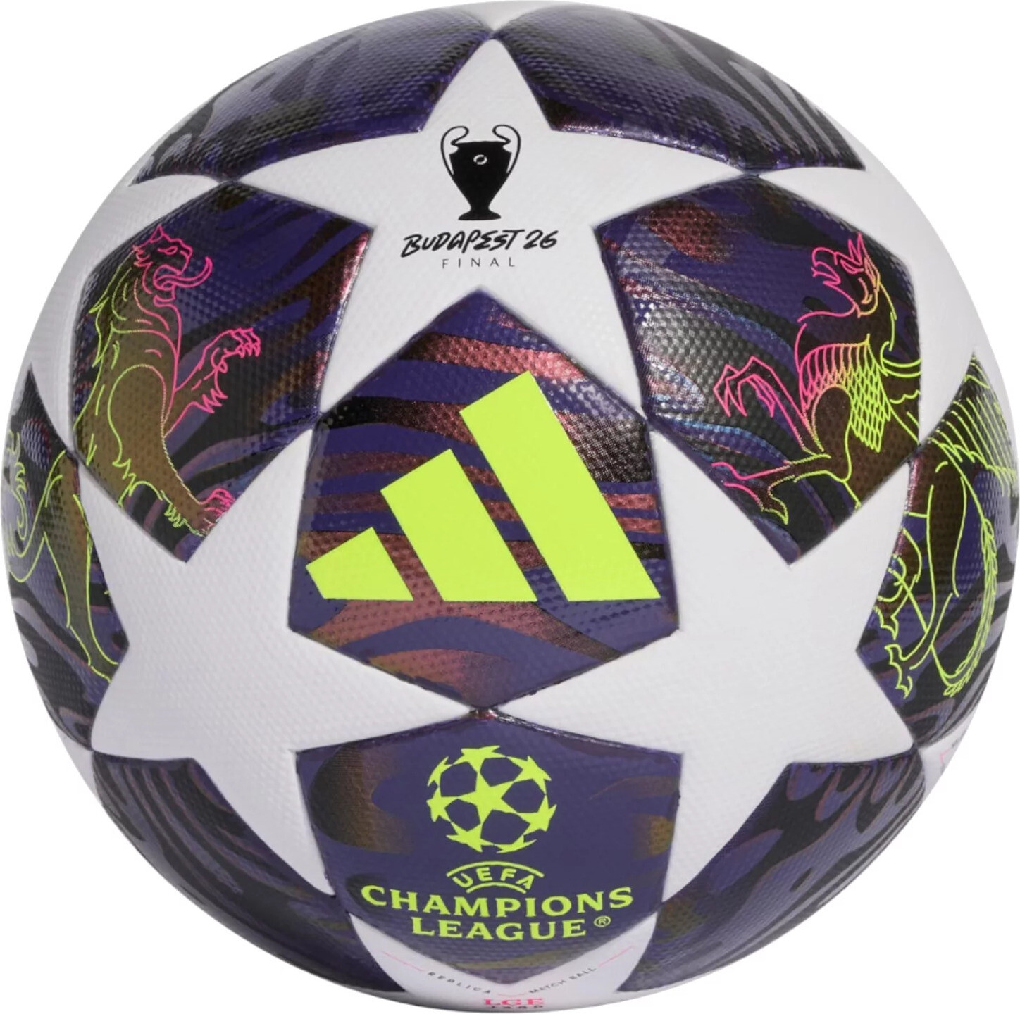 Fotbalový míč adidas UEFA Champions League Final J350 Ball Velikost: 4
