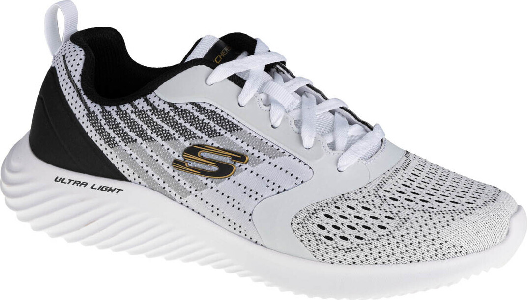 Světle šedé pánské tenisky Skechers Bounder Verkona Velikost: 45