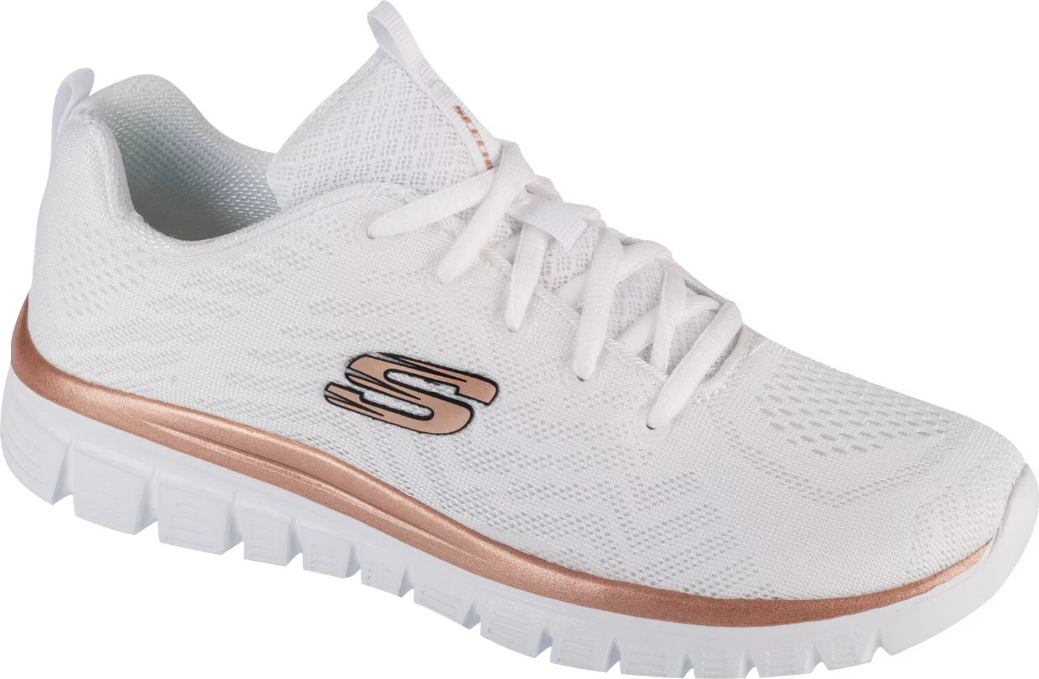 Bílé dámské tenisky Skechers Graceful - Get Connected 12615-WTRG Velikost: 36