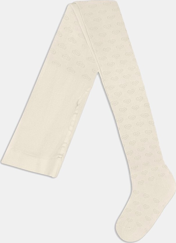 Dívčí punčocháče Gatta se srdíčky U28.A60 W002 Soft Fashion 92-122 Velikost: 92/98, Barva: Smetanová
