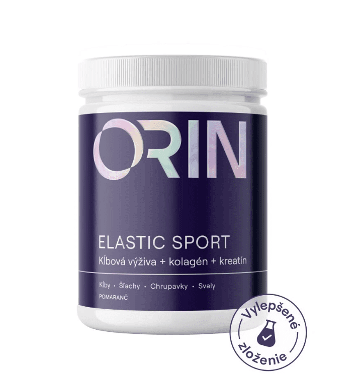 ORIN ORIN ELASTIC SPORT kolagén pre športovcov  - pomaranč Balenie obsahuje 60 denných dávok.