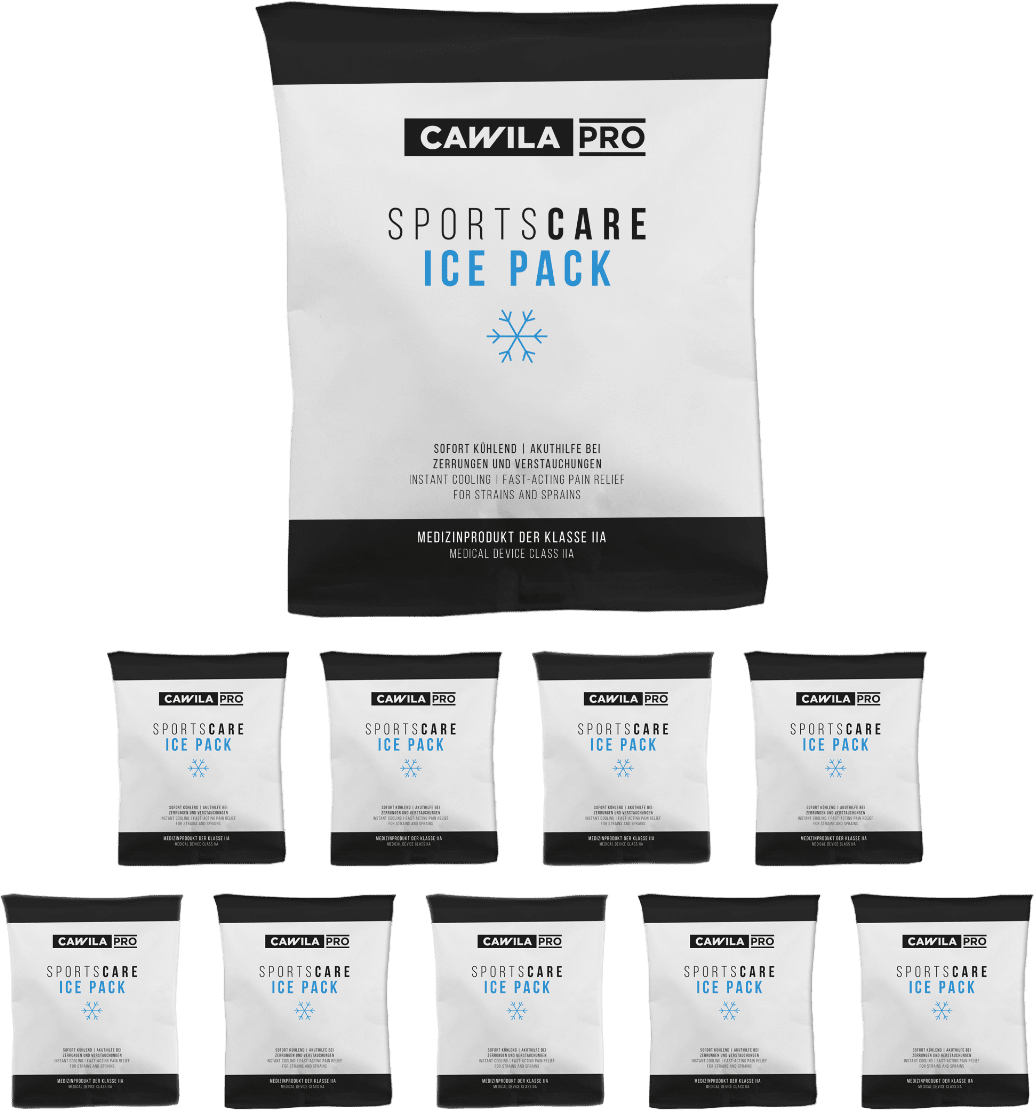 Chladivý polštářek Cawila Cawila PRO Sportscare ICE PACK | 10er Set | 14 x 18 cm