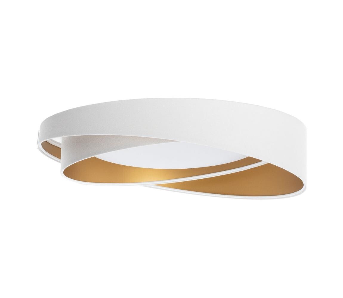 LED Stm. stropní svítidlo SM. GALAXY M. LED/24W/230V pr. 55 cm bílá/zlatá + DO D-090-060-062-RC