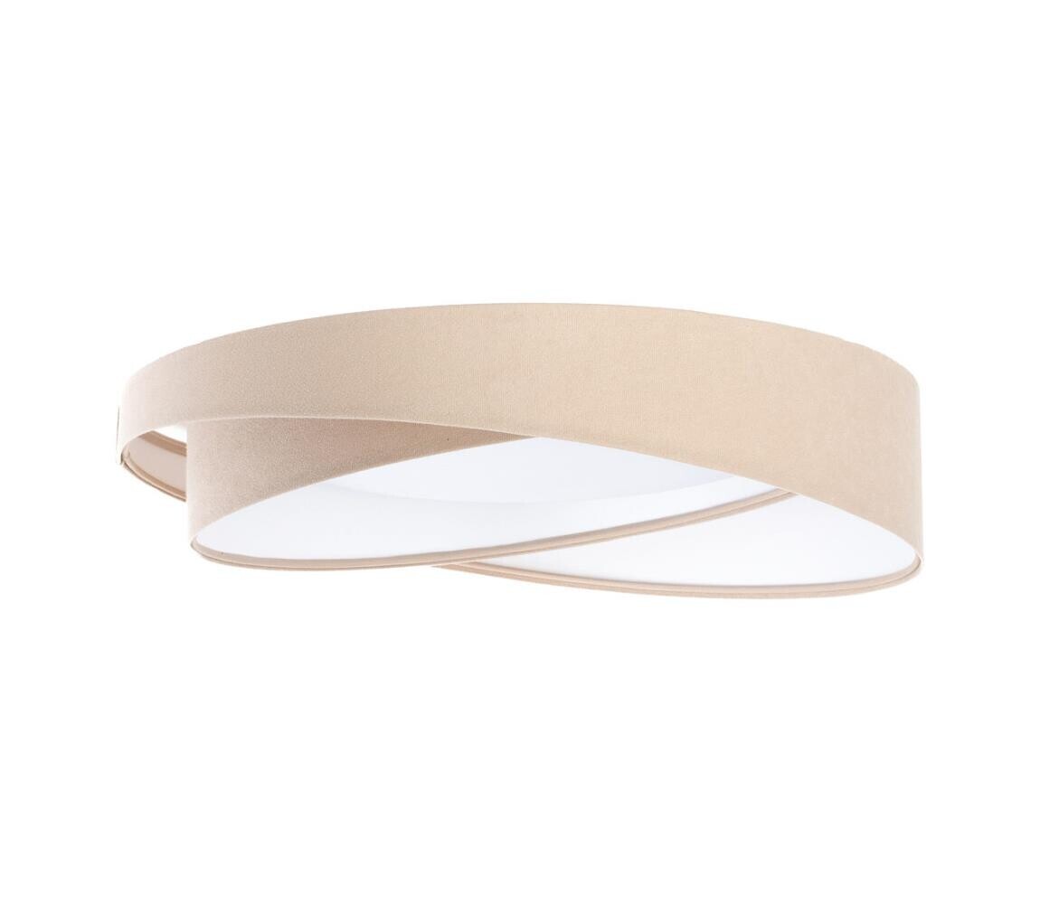 LED Stm. stropní svítidlo SM. GALAXY M. LED/24W/230V pr. 55 cm béžová/bílá + DO D-090-060-027-RC