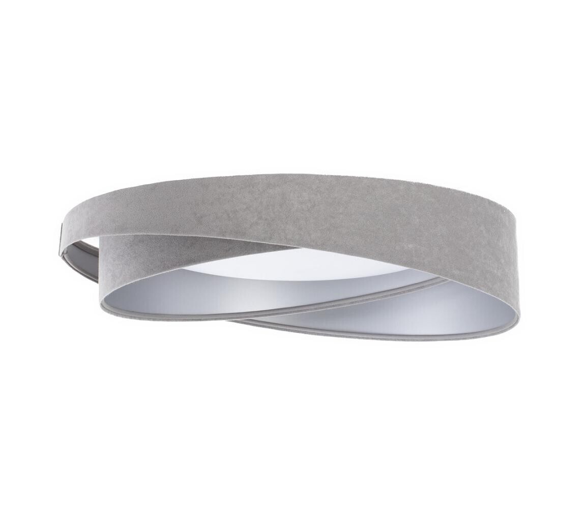 LED Stropní svítidlo GALAXY MODERN LED/24W/230V pr. 55 cm šedá/stříbrná D-090-060-013