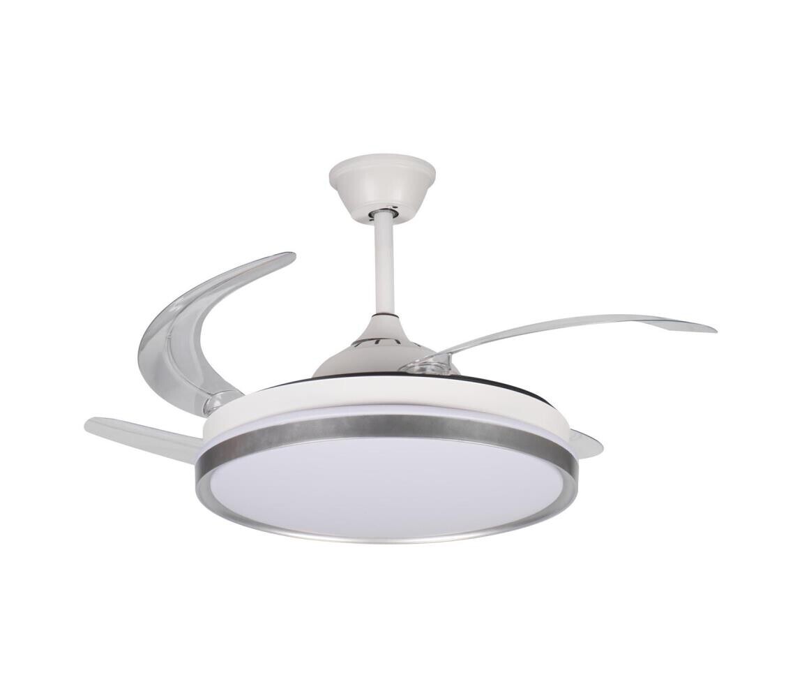 46372 - LED Stm. svít. s l. PLAVE LED/36W/230V CCT stříb./bílá + DO 46372
