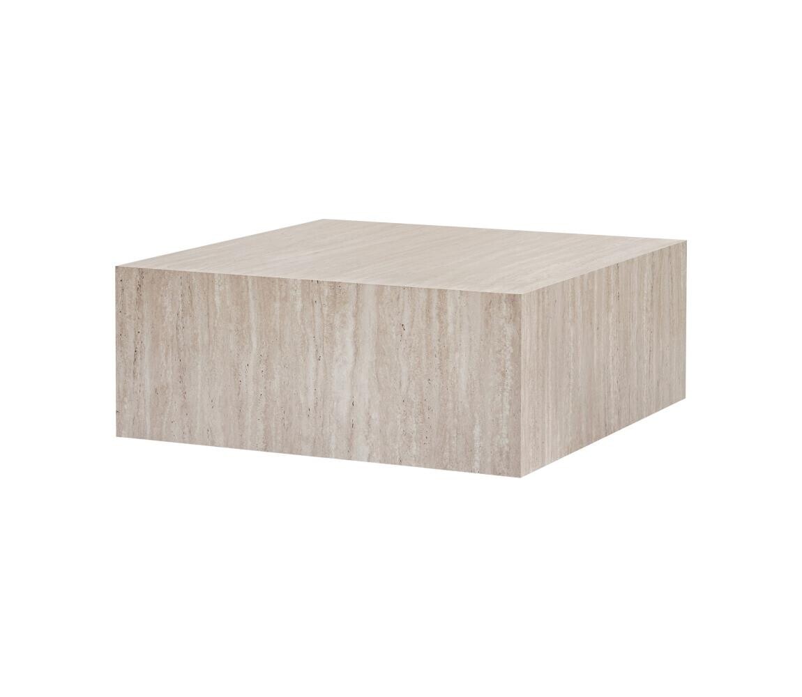Konferenční stolek PRIZMA 90x90 cm béžová 467NRD1102